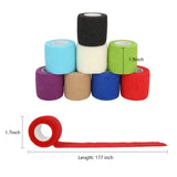 80x Rolls of Self-Adhesive Elastic Bandage Wrap for Sports/First Aid/Pets Compression Support