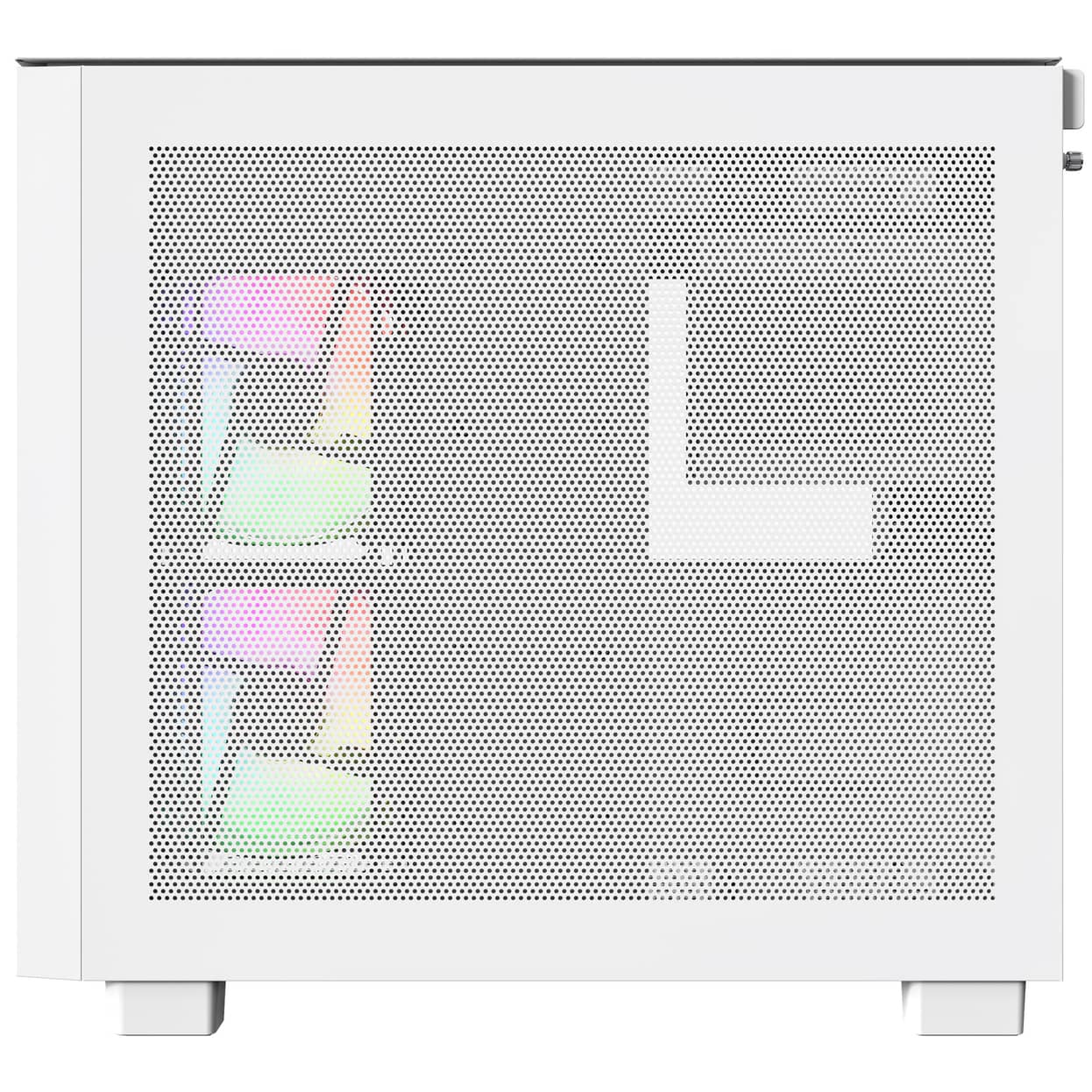 MONTECH King 65 PRO ATX Mid Tower Gaming PC Case - White with Transparent Side 