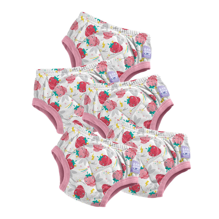 Bambino Mio Reusable Potty Training Pants 5 Pack Pink Strawberries