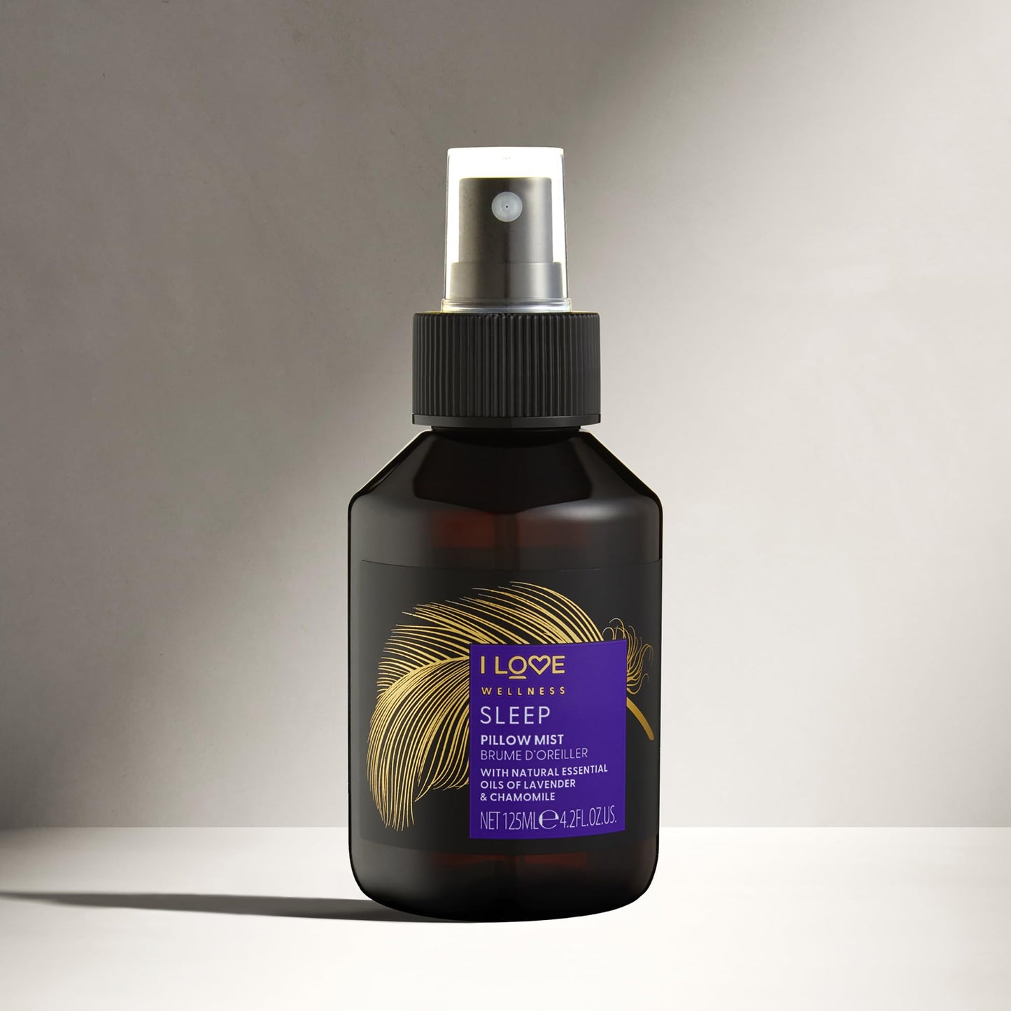 I LOVE Wellness Sleep Pillow Mist with Natural Essential Oils of Lavender & Chamomile