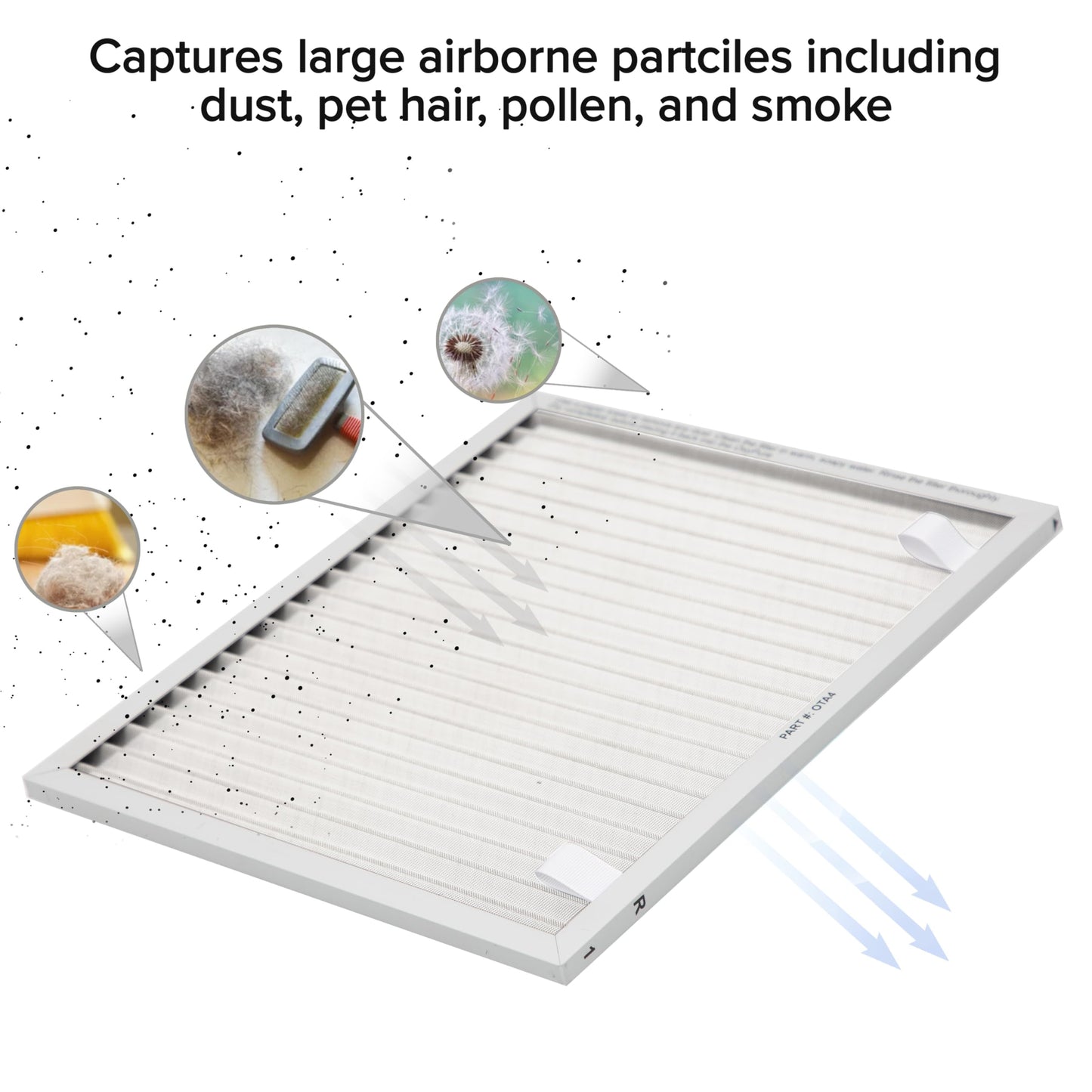 Nuwave OxyPure Zero Plus Replacement Stainless Steel Pre-Filter