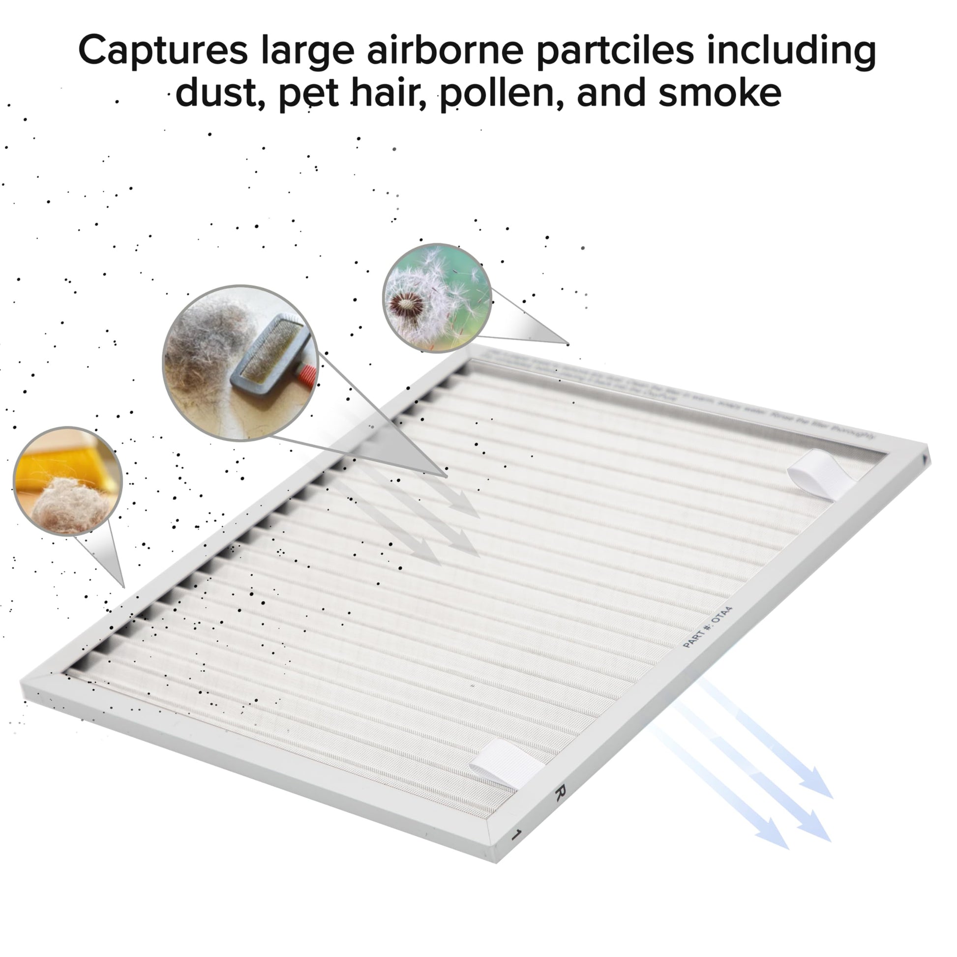 Nuwave OxyPure Zero Plus Replacement Stainless Steel Pre-Filter