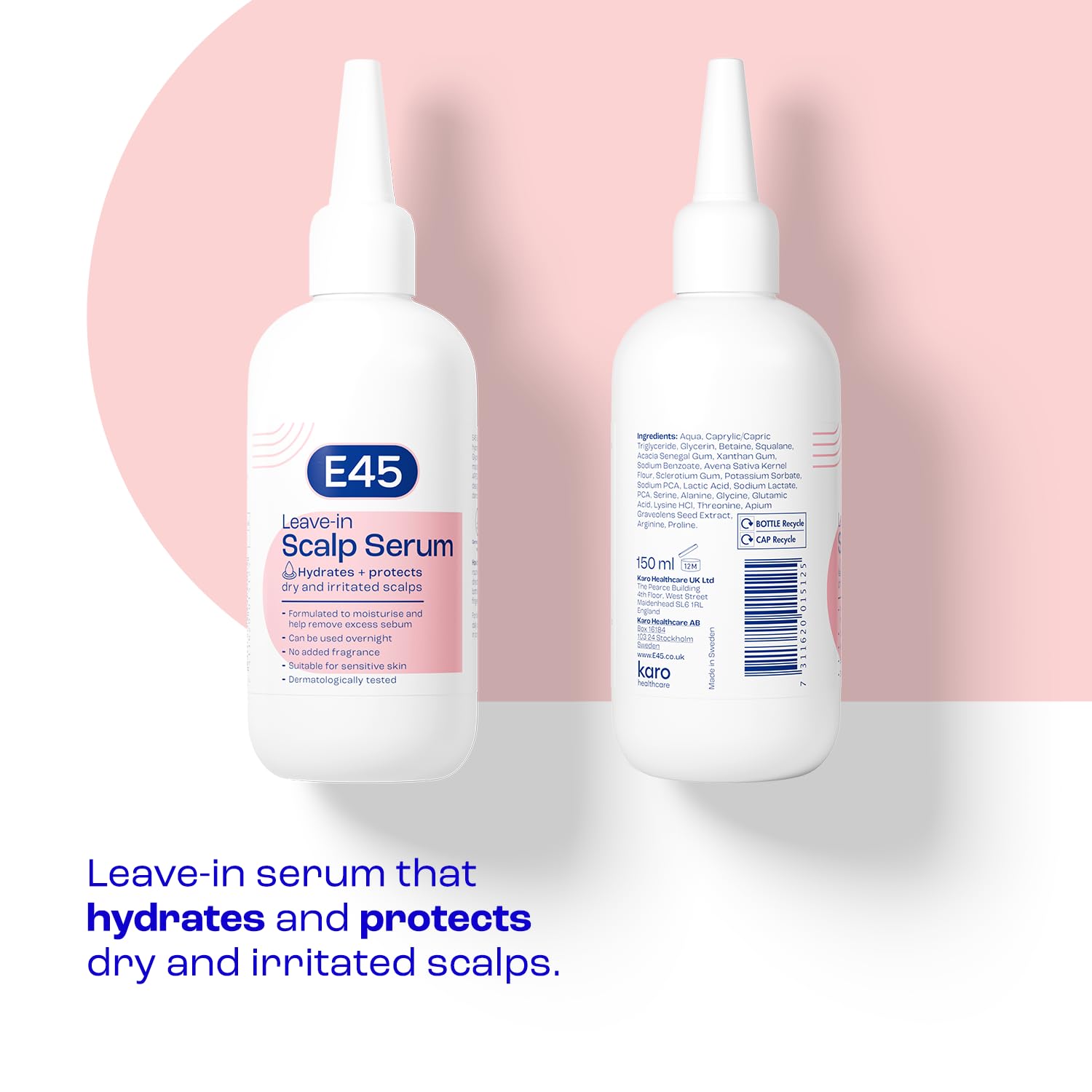 E45 Hydrating Scalp Serum 150ml | Dry Itchy Irritated Scalp