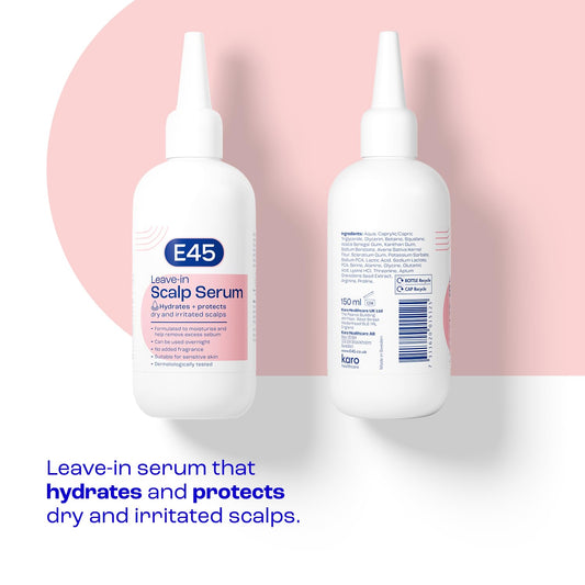 E45 Hydrating Scalp Serum 150ml | Dry Itchy Irritated Scalp