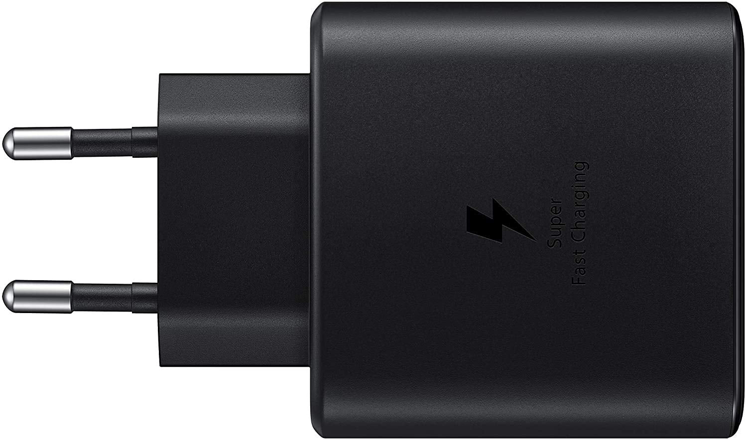 Samsung 45W Quick Charge USB-C Wall Charger Black, Travel EU Plug Pins