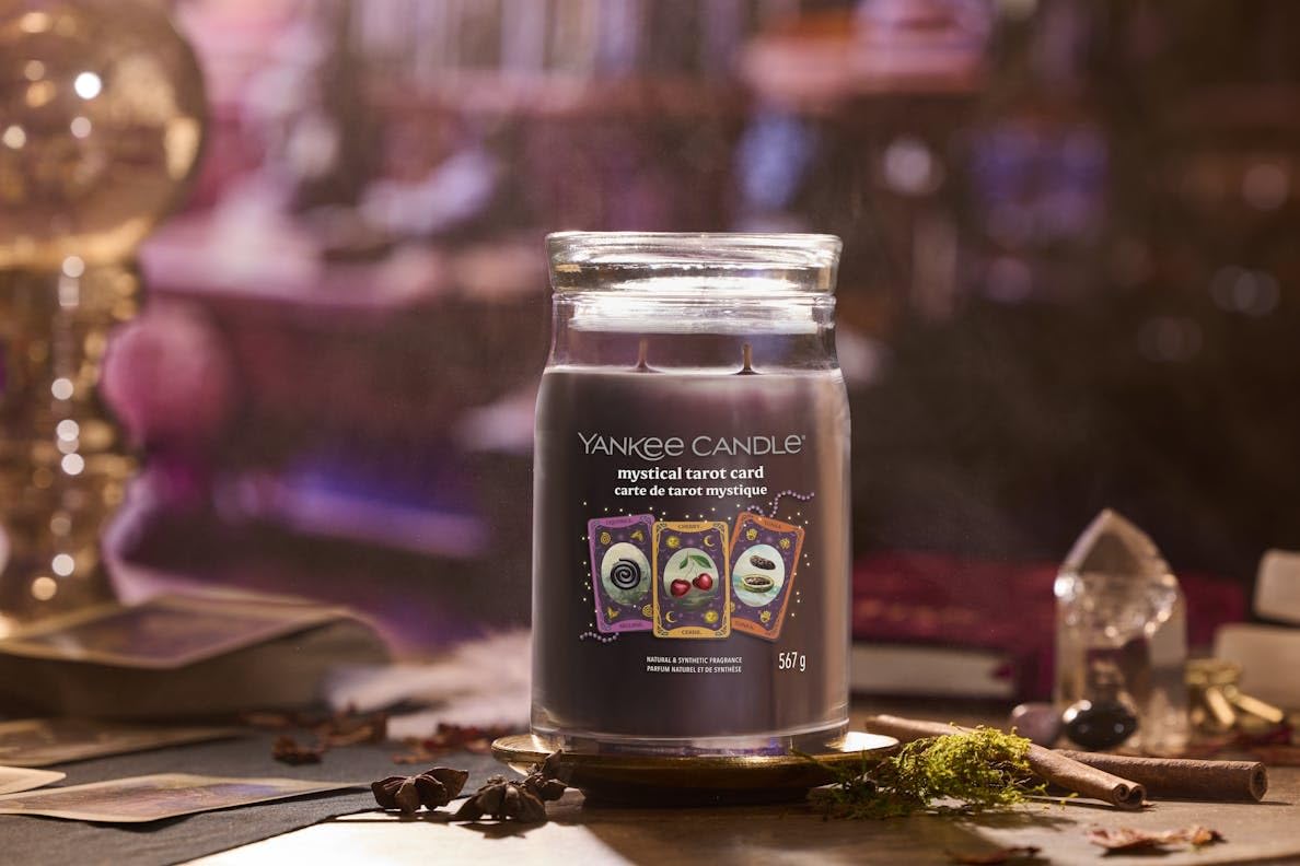 Yankee Candle Signature Large Scented Jar Candle - Mystical Tarot Card Halloween Collection
