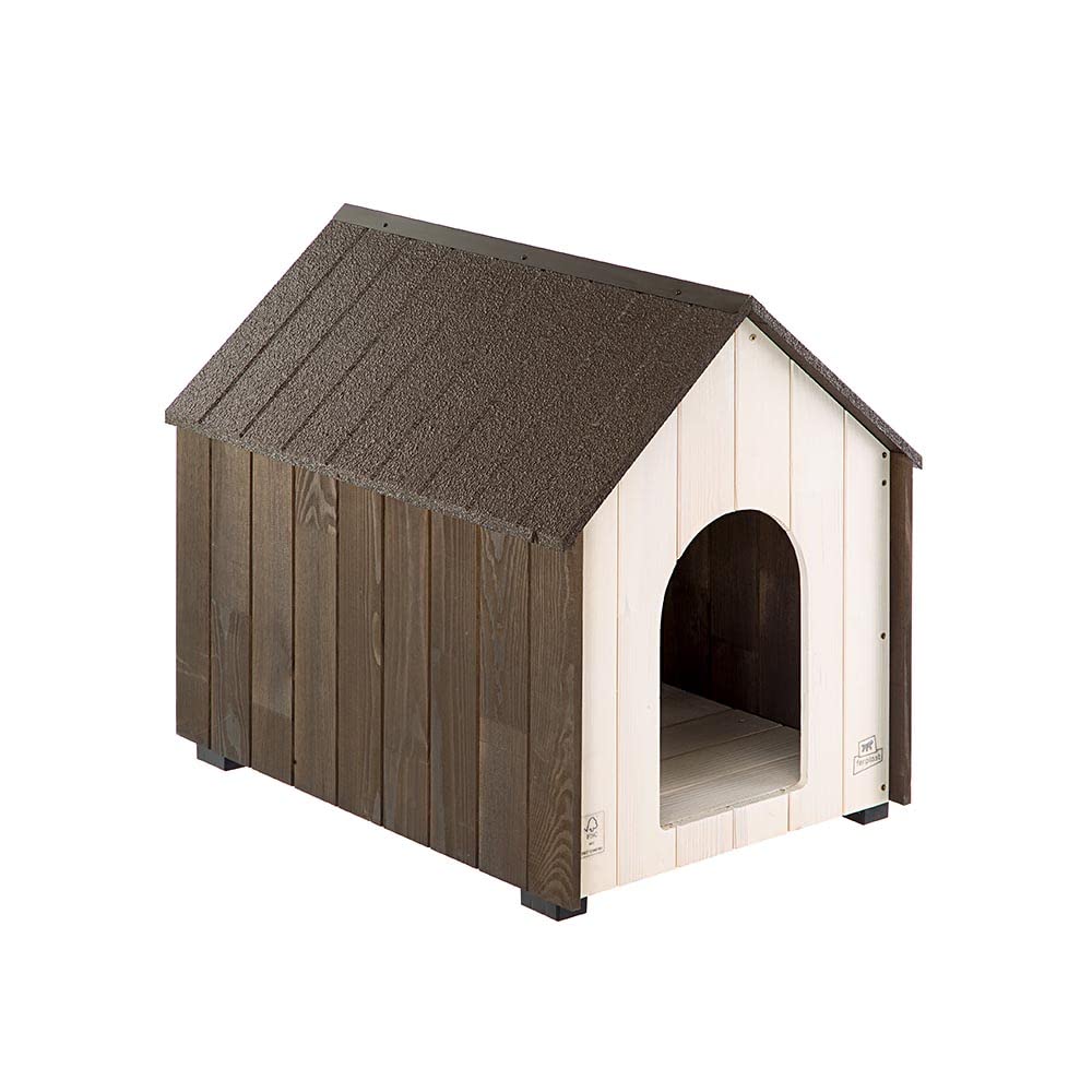 Ferplast KOYA FSC Wooden Dog House - S, 44 x 57.5 x 56 cm