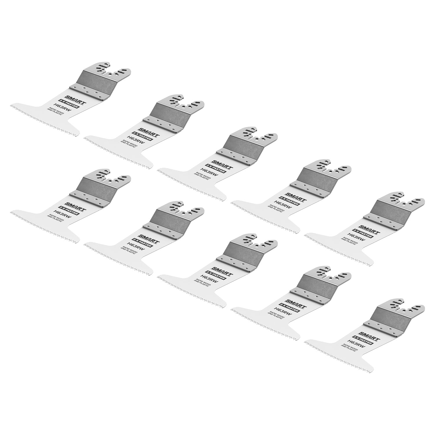 SMART H63Rw10 63mm Wood & Plastic Cutting Blades - Pack of 10
