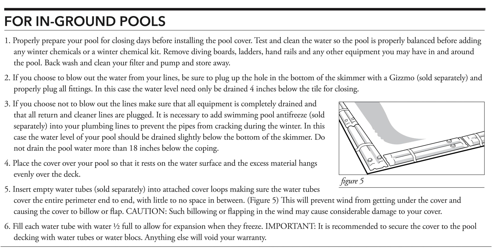 Robelle Supreme Plus Winter Cover for 20 x 45 Foot In-Ground Pools