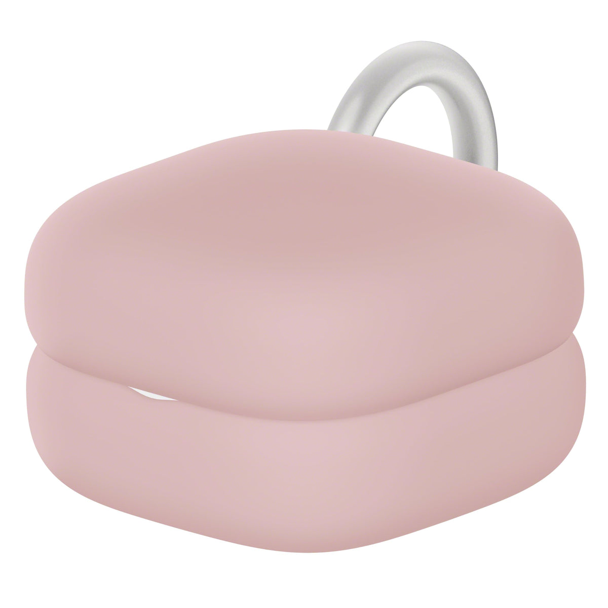Sony LinkBuds Open Case Cover - Ash Pink with Easy Clip-On Ring