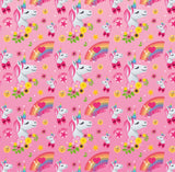 Unicorn Wrapping Paper 2 Rolls of 4M Gift Wrap Pink Girls Birthday Roll Wrap