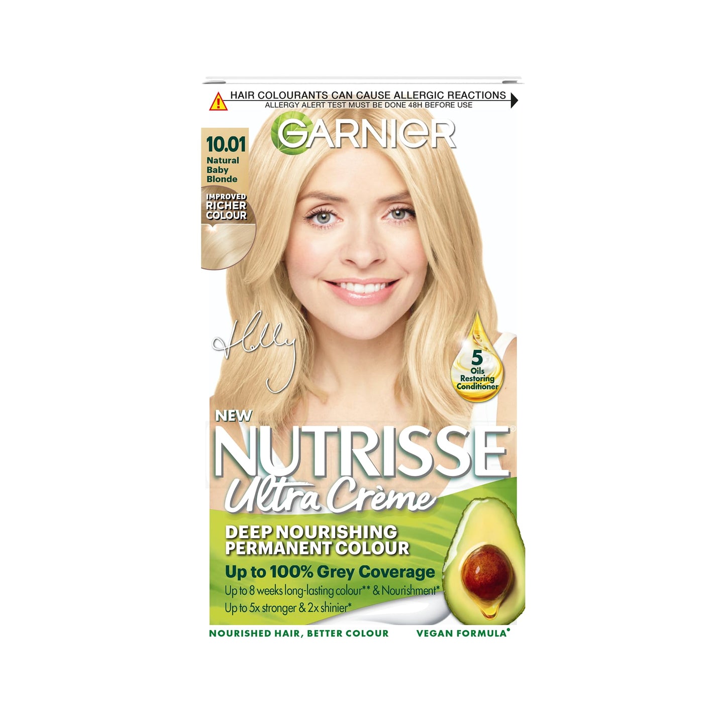 Garnier Nutrisse Ultra Crème Permanent Hair Dye 10.01 Natural Baby Blonde