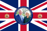 5x3ft Union Jack King Charles III Coronation Flag