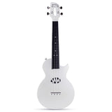 RockJam Carbon Fibre Ukulele 23-Inch Concert with Hard Case, Capo & Strap