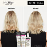 John Frieda PROfiller+ Thickening Spray 150ml - Heat Protection for Fine Hair