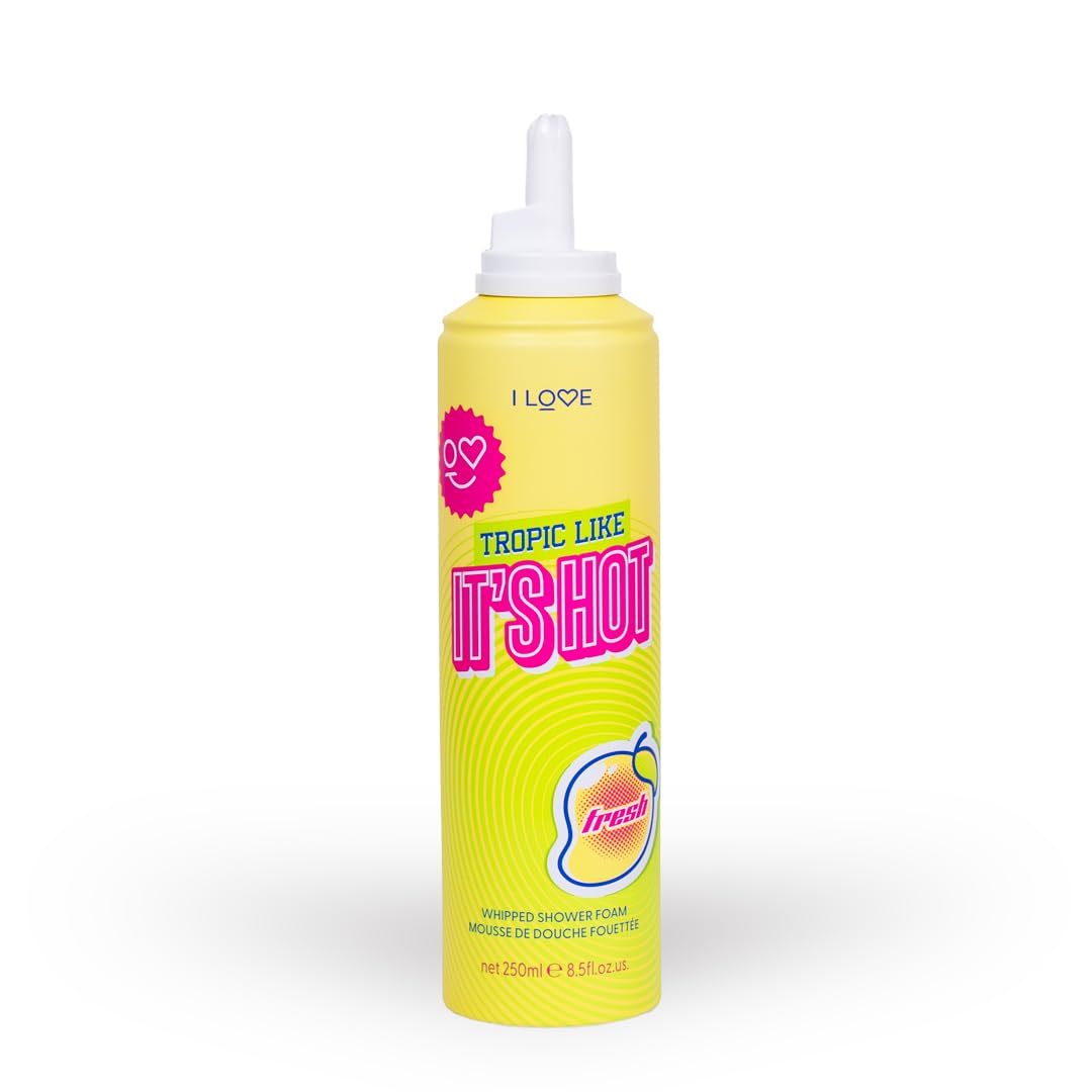 I LOVE Tropic Like It's Hot Whipped Shower Foam Tropical Scented Body Wash 250ml