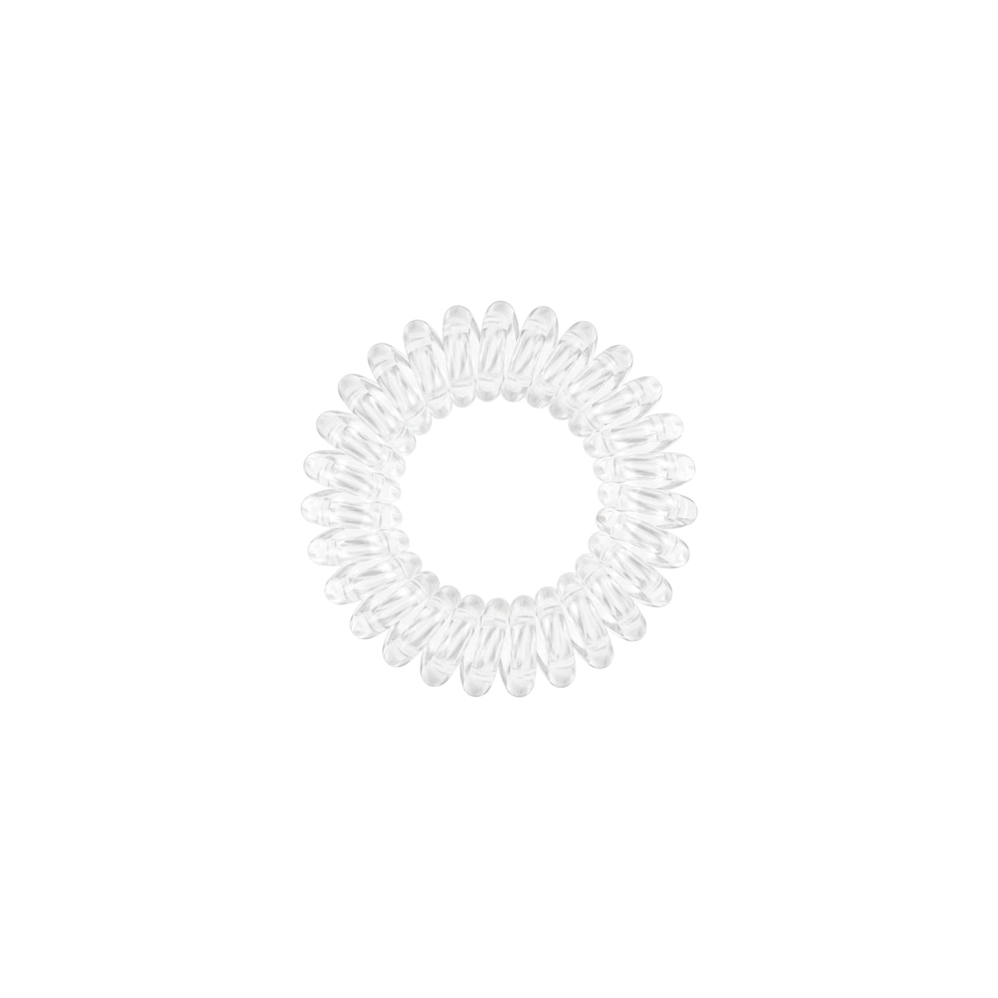 INVISIBOBBLE Power Crystal Clear Hair Spirals Strong Grip Ponytail Holders