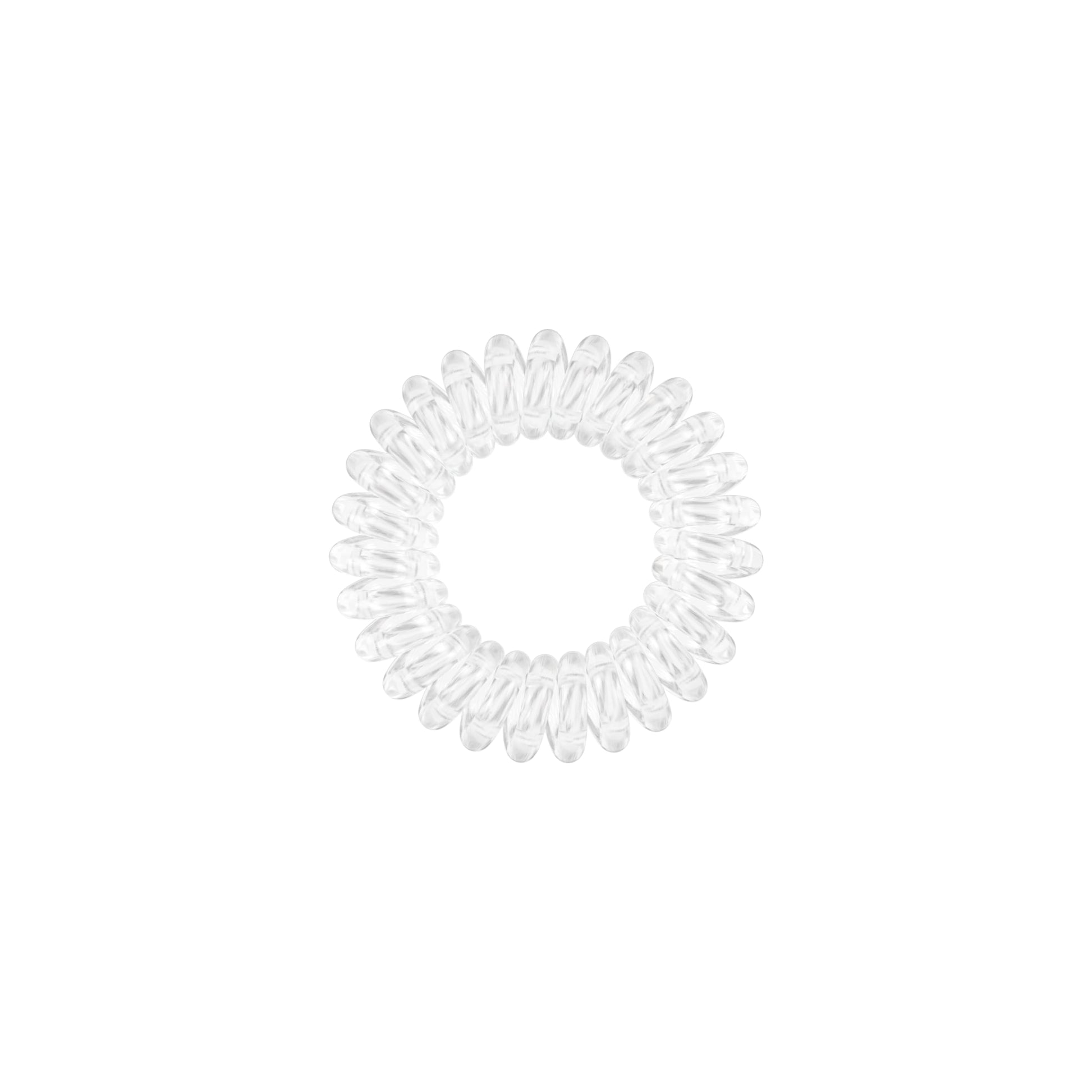 INVISIBOBBLE Power Crystal Clear Hair Spirals Strong Grip Ponytail Holders
