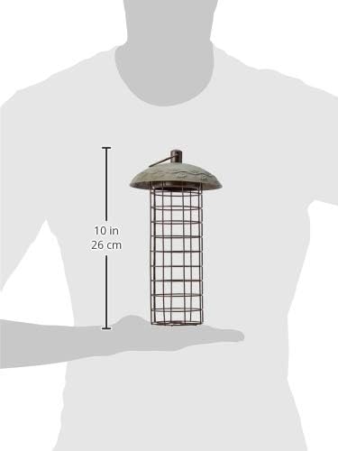 Peckish Secret Garden 25cm Metallic Energy Suet Fat Ball Bird Feeder