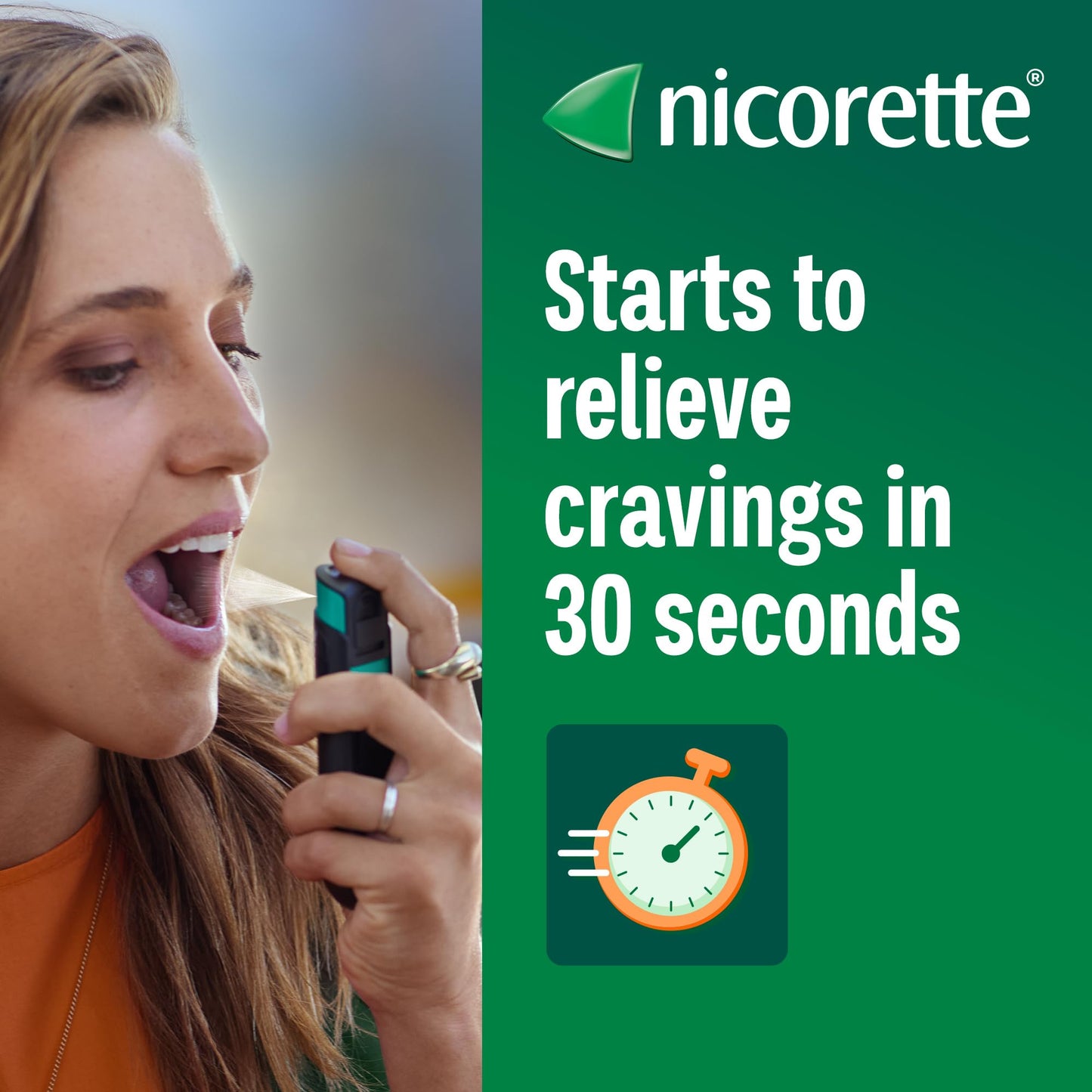 Nicorette QuickMist Cool Berry 2x150 Sprays x 4 Bundle, Stop Smoking Cessation Aid