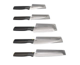 Joseph Joseph Duo 5 Piece Elevate Kitchen Knife Set Japanese Stainless Steel Blades