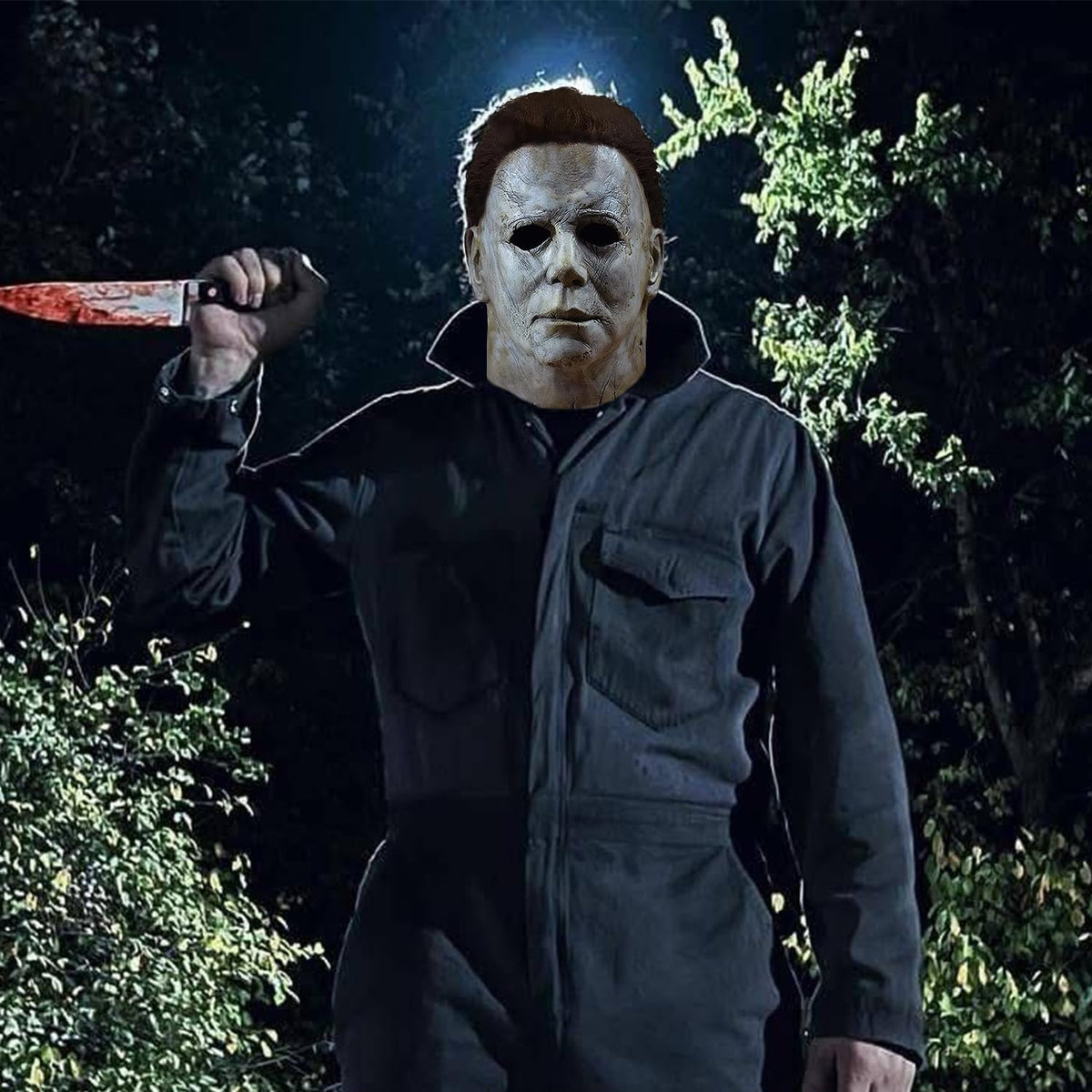 CSUJEE Michael Myers Mask Halloween Horror Cosplay Scary Party Costume