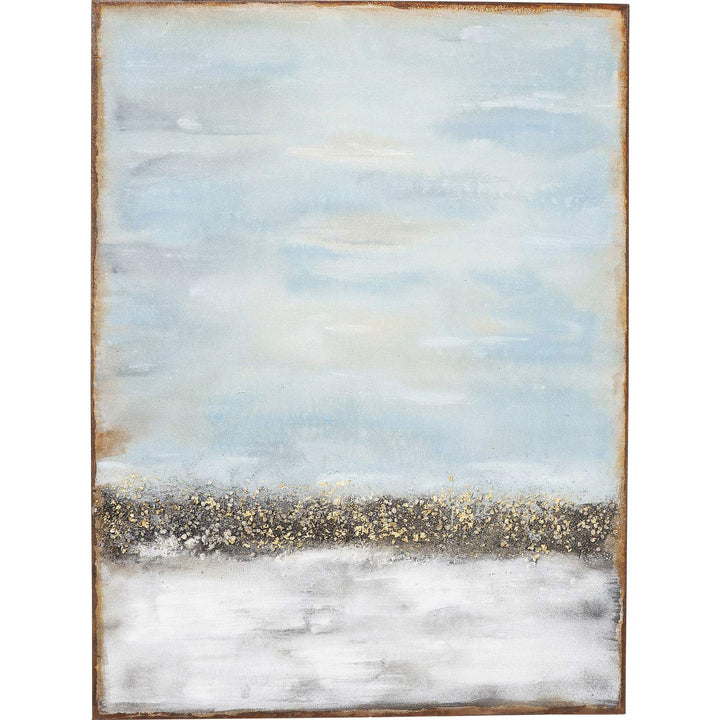 KARE Design Abstract Horizon Acrylic Canvas Painting 120x90cm