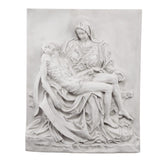 Design Toscano Pieta Sculptural Wall Frieze 26"H x 12"W Antique Stone