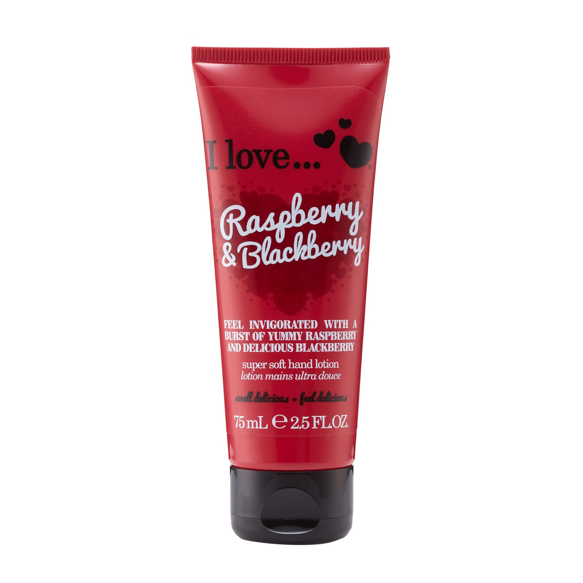 I LOVE Raspberry & Blackberry 4 Pack Bundle Fruity Hand & Body Care Pamper Set