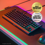SteelSeries Apex 3 TKL RGB Gaming Keyboard – Tenkeyless Compact Form Factor - English QWERTY