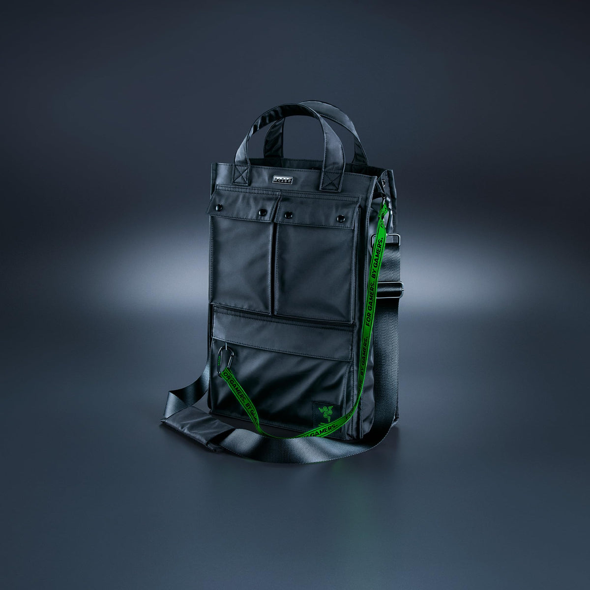Razer Xanthus Black Tote Bag - Luxury Padded Laptop Compartment Carry-Case 16"