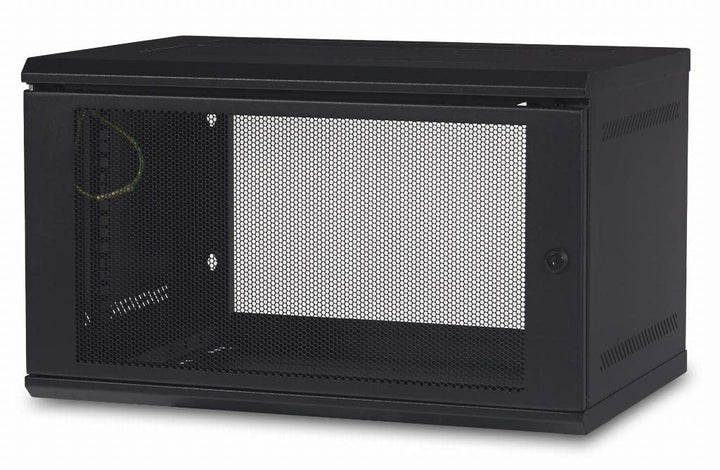 APC NetShelter 6U Wall-Mount Server Rack Steel Enclosure Cabinet in Black