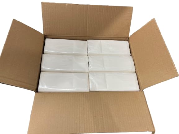 Clinical Facial Tissues 2-Ply, Soft & Strong 200 Sheets (Pack of 24) NHS-Compliant, Hygienic & Absorbent
