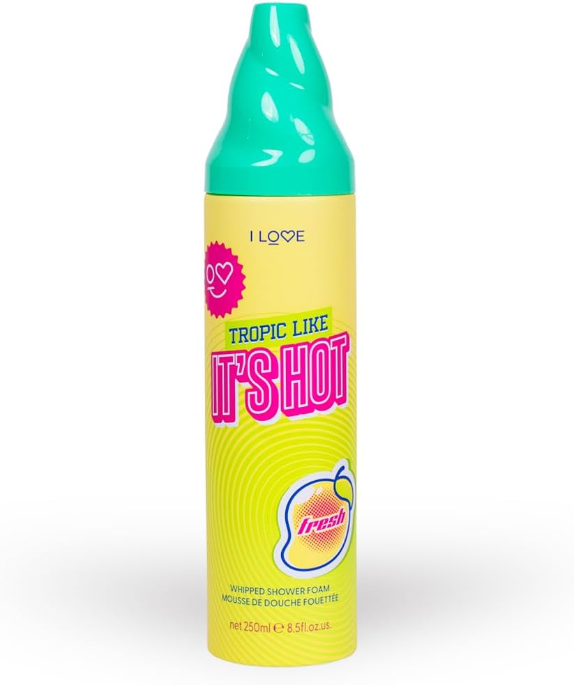 I LOVE Shower Foam Scented Body Wash 4x Multi Scent Pack Bundle