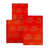 Hallmark Christmas Wrapping Paper Multi-Roll Pack, 9M, 3 Rolls, Bright Red