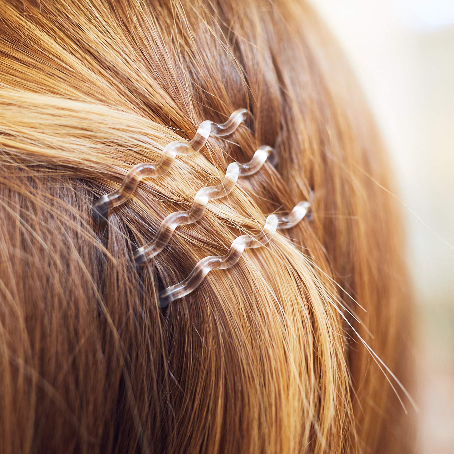 INVISIBOBBLE Waver Pretty Dark 3 Pack Hair Clips - Traceless Hair Hold
