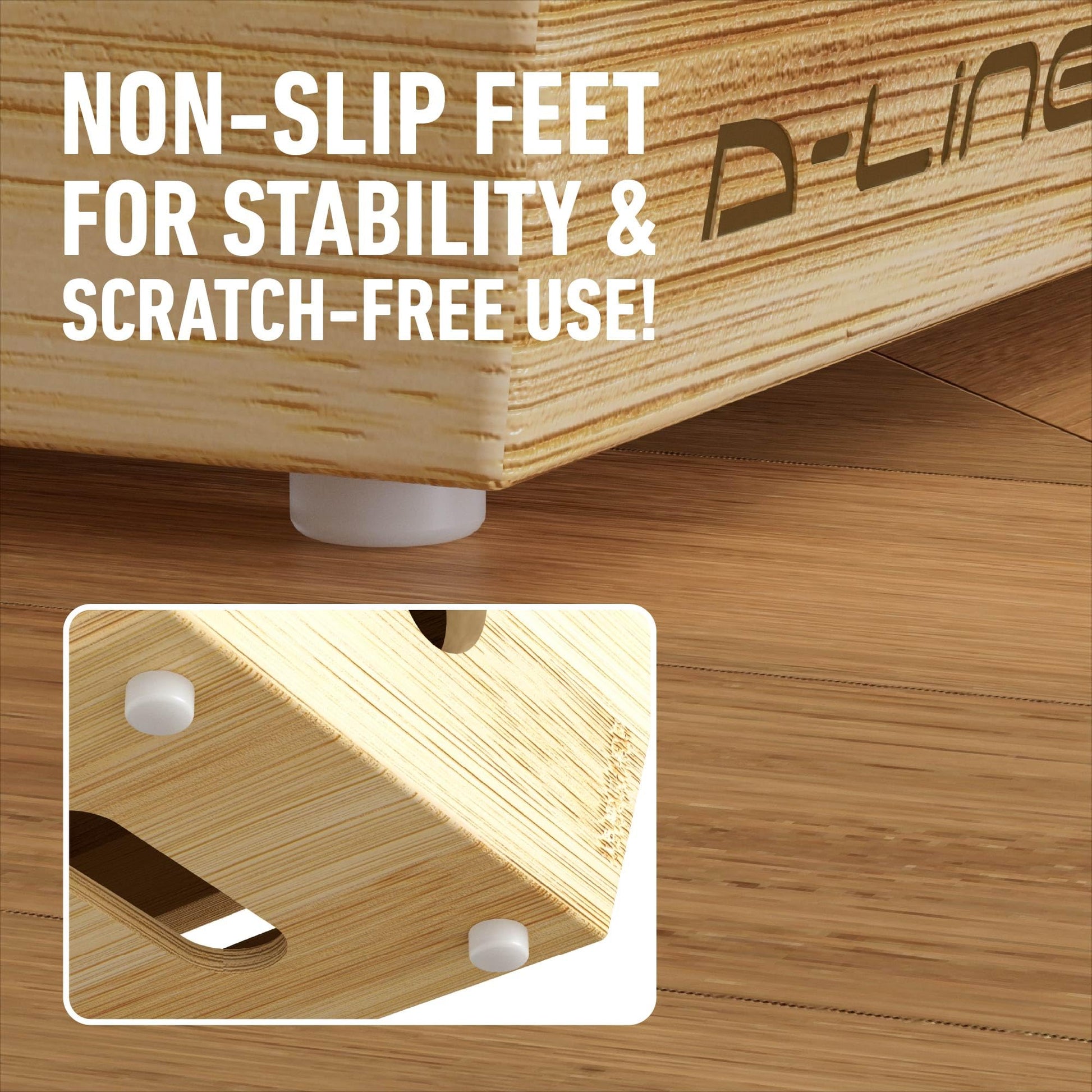 Bamboo Cable Tidy Box - Eco-Friendly Natural Wire Organiser with Lid