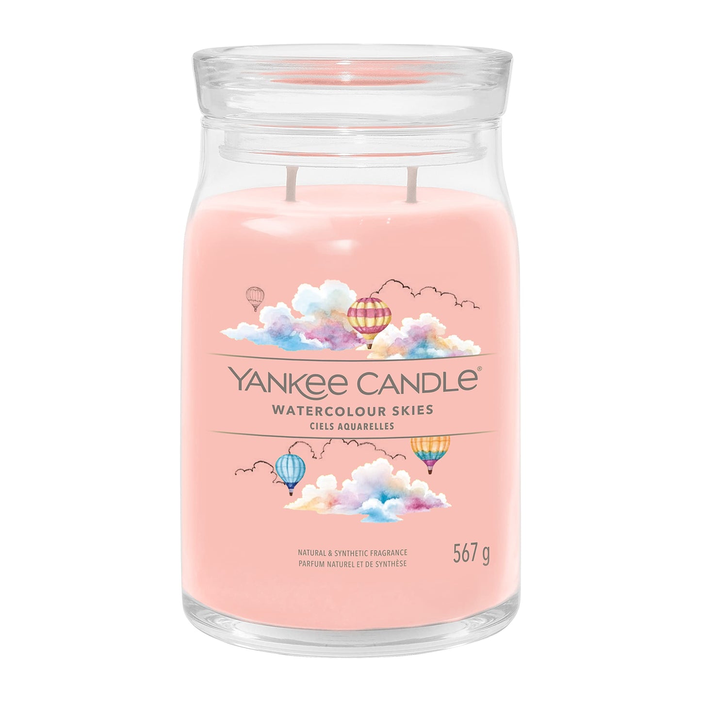 Yankee Candle Signature Large Scented Jar Candle - Watercolour Skies