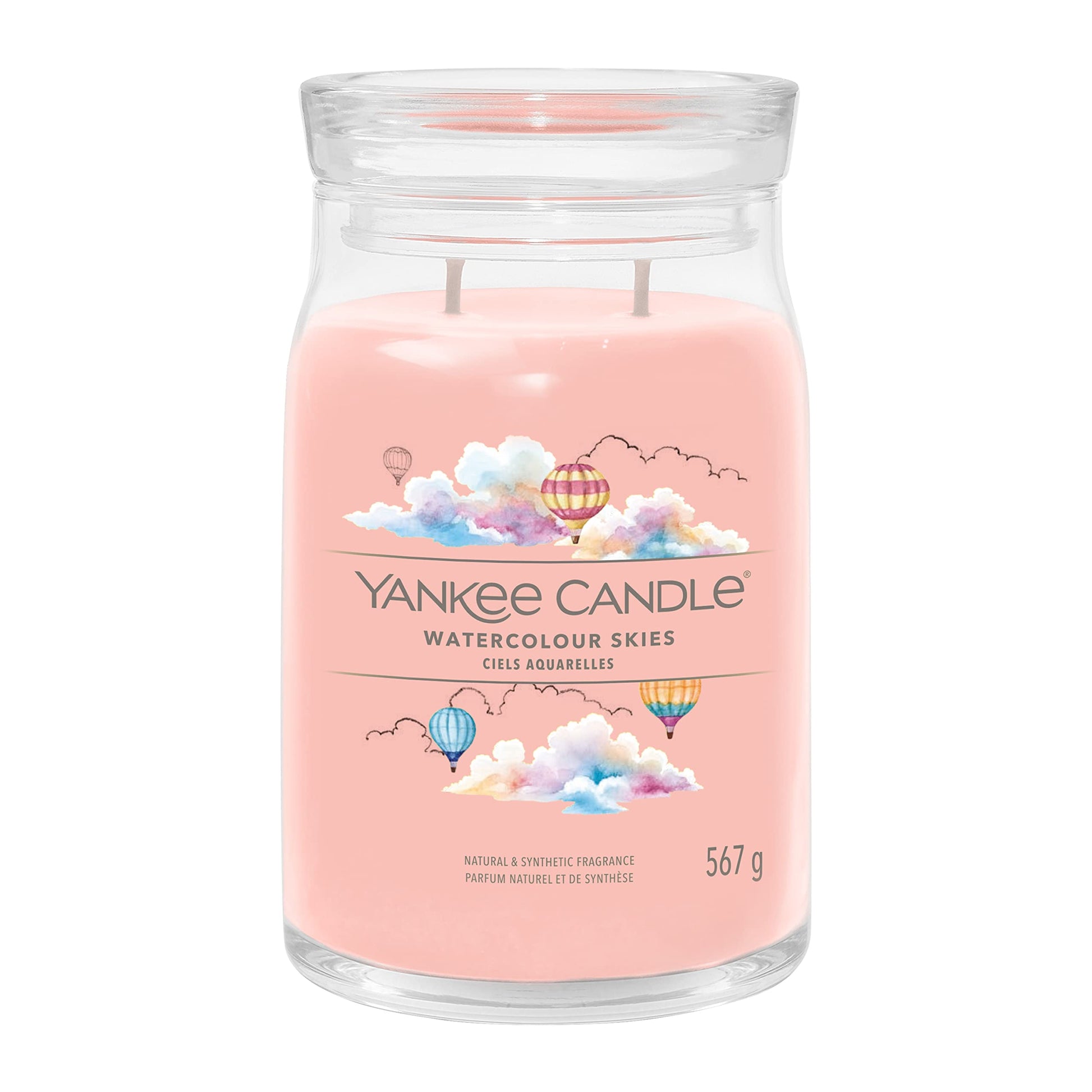 Yankee Candle Signature Large Scented Jar Candle - Watercolour Skies