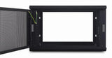 APC NetShelter 6U Wall-Mount Server Rack Steel Enclosure Cabinet in Black