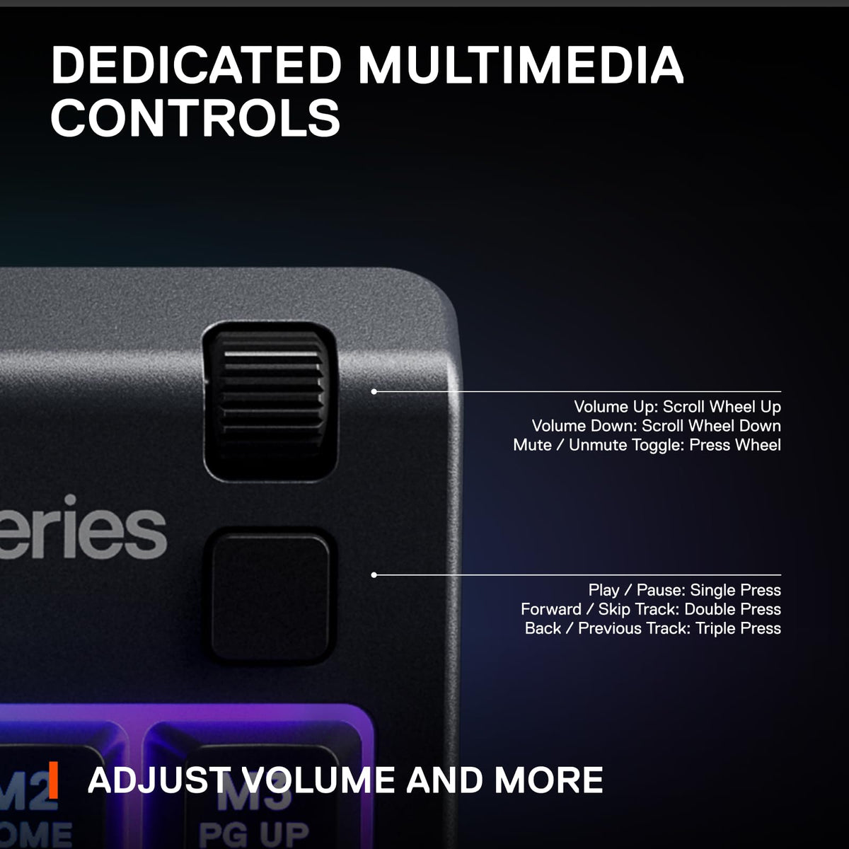 SteelSeries Apex 3 TKL RGB Gaming Keyboard – Tenkeyless Compact Form Factor - English QWERTY
