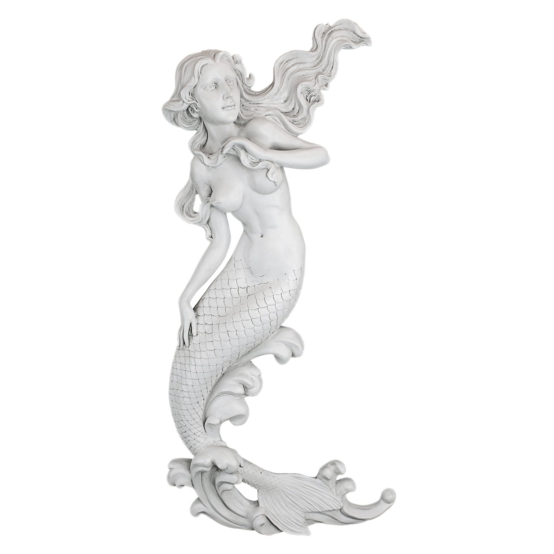 Design Toscano Mermaid of Langelinie Cove Wall Sculpture Antique Stone