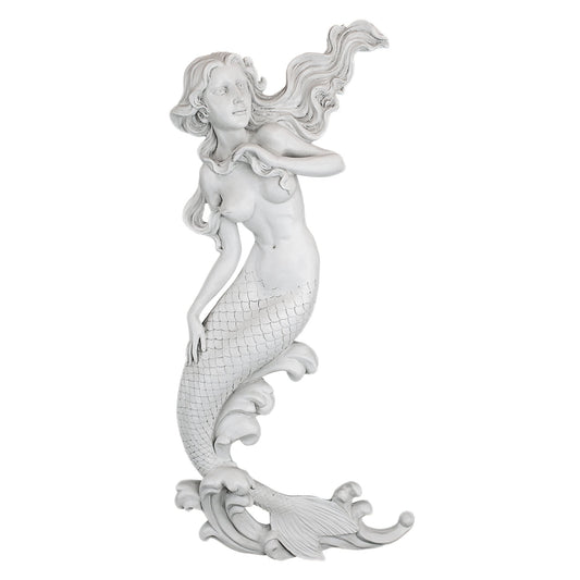 Design Toscano Mermaid of Langelinie Cove Wall Sculpture Antique Stone