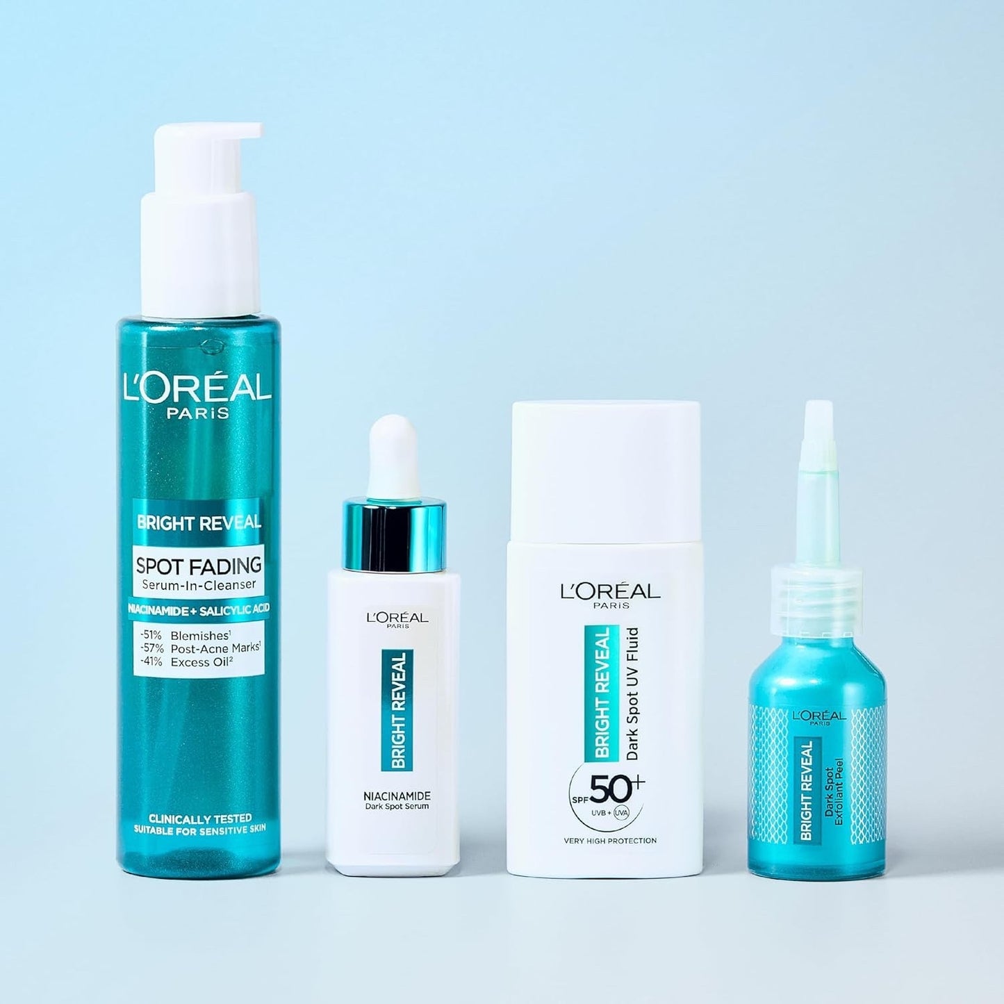 L'Oreal Paris Dark Spot Defender 4 Step Niacinamide Routine Set