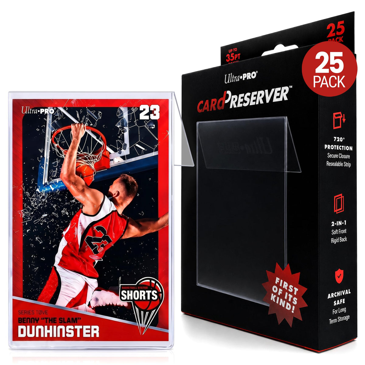 Ultra Pro Card Preserver 25-Pack Ultimate Trading Card Protective Sleeves