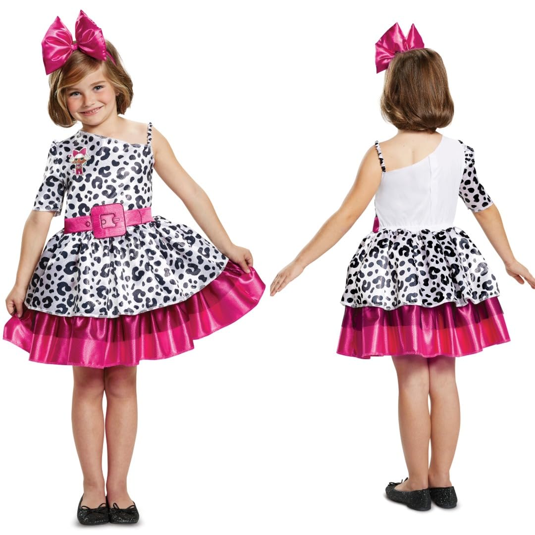 Disguise LOL Dolls Diva Fancy Dress Costume Outfit Size 7-8