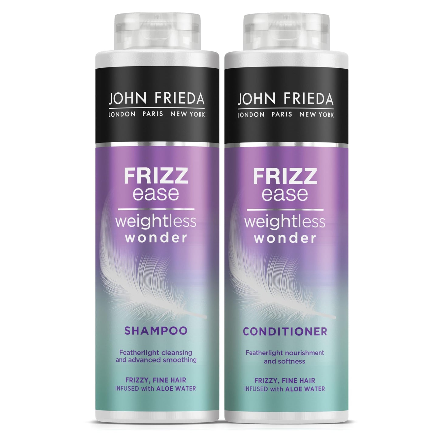John Frieda Frizz Ease Weightless Wonder Shampoo Conditioner 2 x 500ml