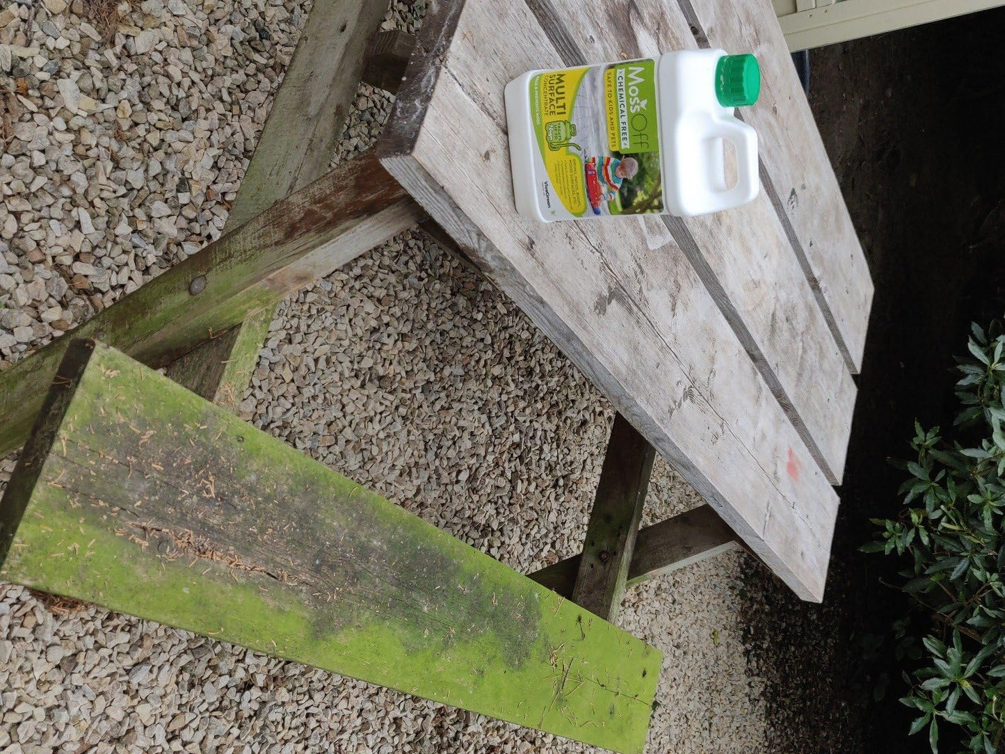 MossOff Multi Surface Moss & Algae Killer 5L Concentrate, Safe to Plants/Pond Life