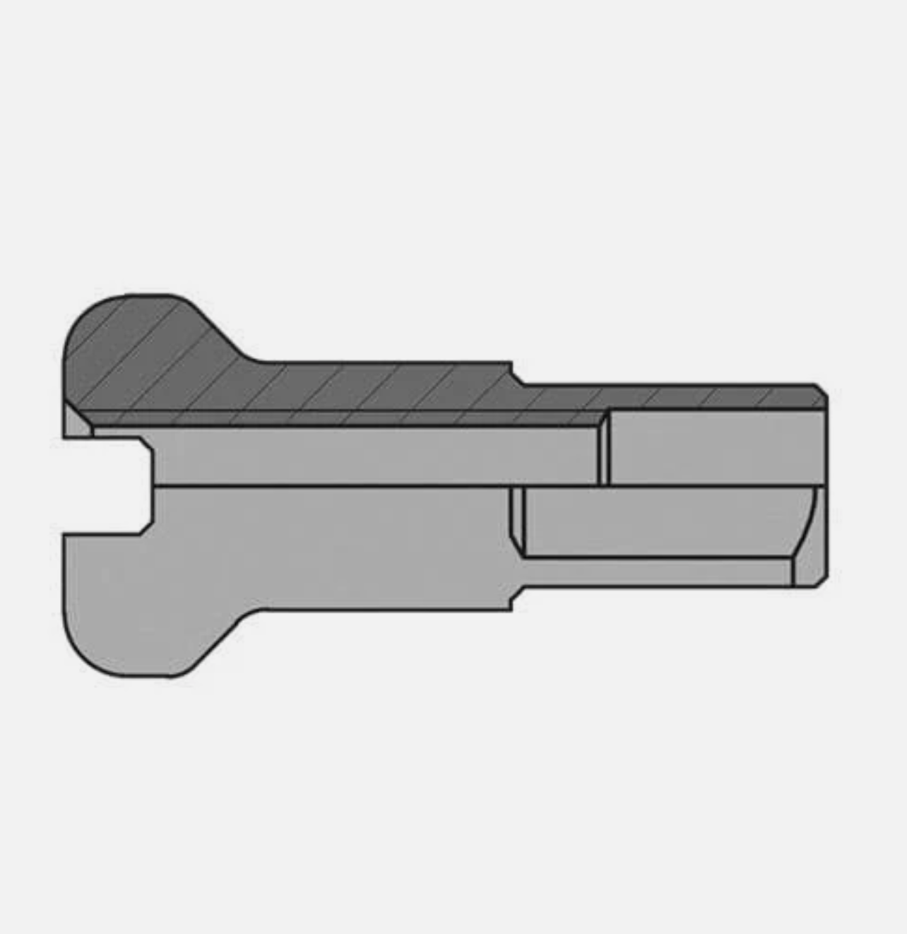 DT Swiss Brass Spoke Heads 2 x 14mm Brass Silver Nipples - Pack of 5