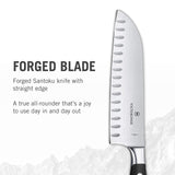 Victorinox Grand Maître Santoku Knife 17cm Forged Stainless Steel